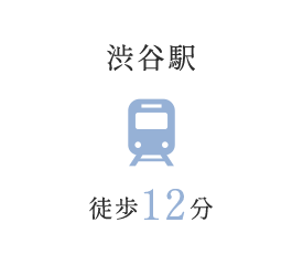 渋谷駅 徒歩12分