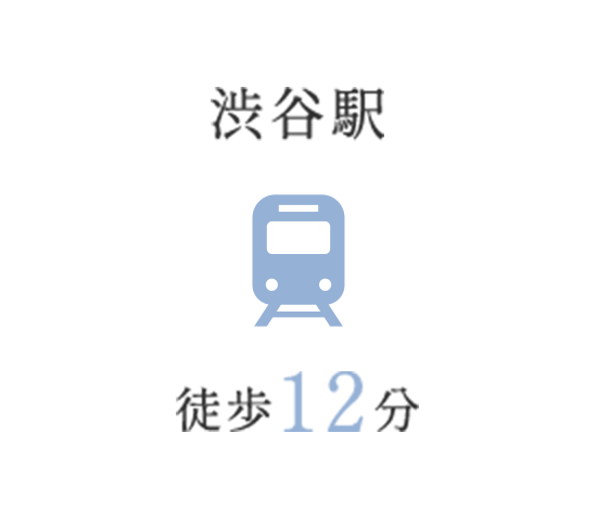 渋谷駅 徒歩12分