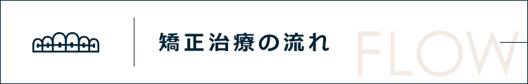 矯正治療の流れ